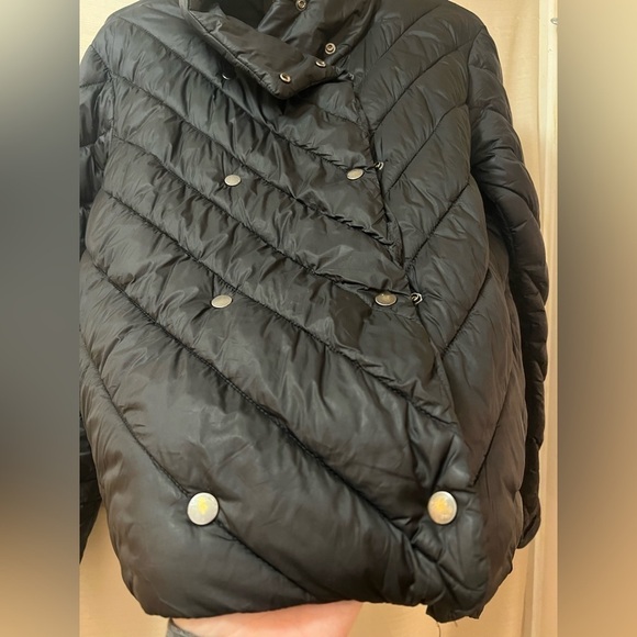 ⚪️ Scotch and soda black womens puffer jacket size small - Picture 2 of 7